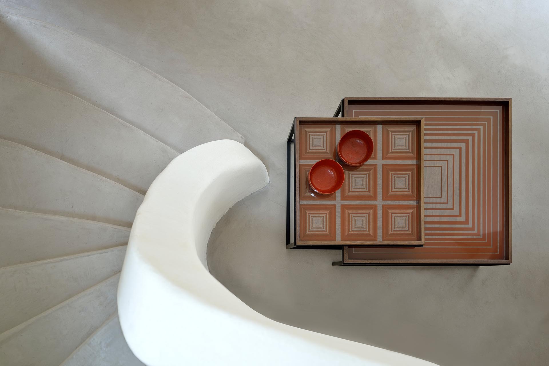 Squares glass tray – Ethnicraft