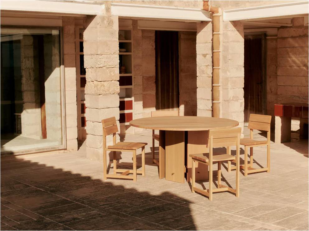 Aukko ebédlőasztal – Ferm Living - Image 2