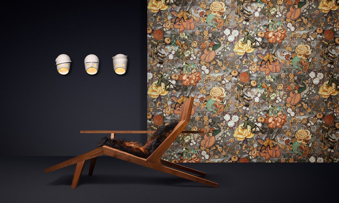 Rendezvous Tokyo Blue wallpaper – Moooi Wallcovering - Image 2