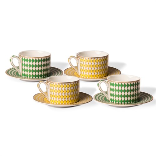 Tea set chess-set of 4 – pols potten - Image 2