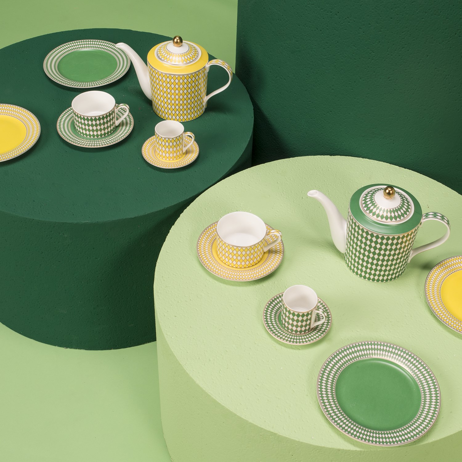 Tea set chess-set of 4 – pols potten - Image 3