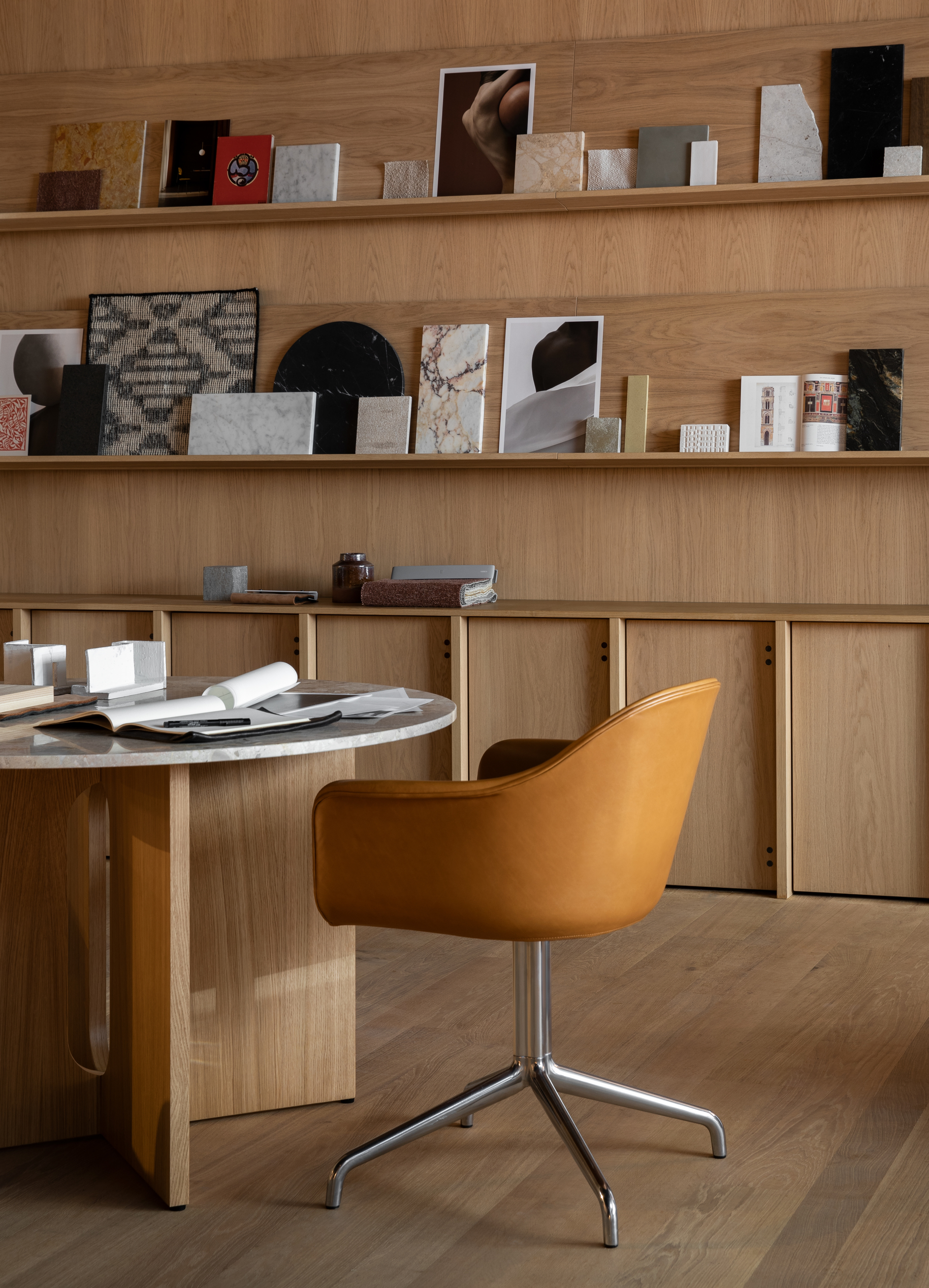 Harbour dining chair - star base – Audo - Image 7